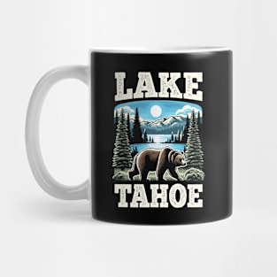 Lake Tahoe Adventure Nature Lover Mountain Hiking Design Mug